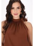 Топ faina, коричневый - фото 5