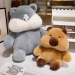 Плюшевая игрушка Healing Collection Husky Capybara MAOGEGE - фото 6