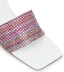 Кожаные сандалии с декором Dylan By Far, белый - фото 6