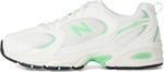 Кроссовки New Balance Classics 530, цвет Sea Salt/Lime Leaf - фото 4