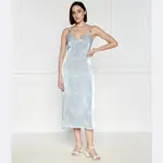 Платье-Лепесток в тон Michael Kors, синий - фото 2