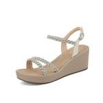 Сандалии женские Boerdiqi, кремовый - фото 2