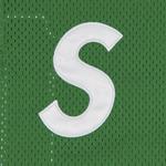 Топ Supreme S Logo Baseball Henley, Green - фото 3