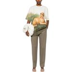 Футболка с принтом Brussels Griffon LOEWE, мультиколор - фото 5