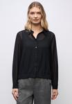 Блуза Street One Button-down blouse, Schwarz/Black - фото