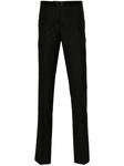 Boglioli узкие брюки строгого кроя, черный - фото