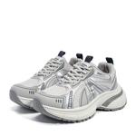 Feiyue Серые женские кроссовки на платформе, цвет Gray - фото 9