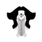 Шаблоны форм для ногтей Molly Lac 500шт алюминий премиум класса - фото 6