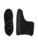 Полусапоги женские Guess замшевые зимние, черный - фото 4