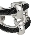 HERMES Кожаные клипсы Women's Silver - фото 5