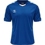 Shirt hmlcore xk poly jersey s/s Hummel, синий - фото
