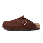 Сабо унисекс Khadgar замшевые, хаки - фото 37