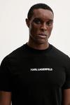 Футболка Karl Lagerfeld, черный - фото 4