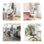 Эргономичный компьютерный стул SIHOO M76 Pink Mesh с регулировкой высоты - фото 6