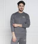 Толстовка Ea7 однотонная, серый - фото 3