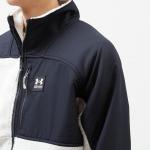 Under Armour мужская куртка Mission Boucle, Summit White (110)/Summit White - фото 9