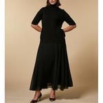 Юбка CARILLON Marina Rinaldi, черный - фото