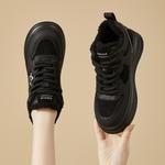 Кеды, скейтборд обувь женская высокая Daphne, черный - фото 10