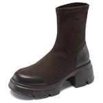 Ботильоны женские 6,1 см LE SAUNDA, Black - фото