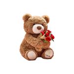 YIHEGE Плюшевая кукла Rose Bear высотой 30 см - фото