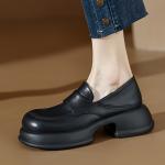 Лоферы женские низкие черный Cameido - фото 4