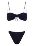 Люрекс бикини Oséree, синий - фото