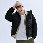 Пуховик унисекс Kappa, черный-990 - фото 8