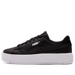 Кроссовки lily platform board shoes black/white Puma, черный - фото
