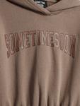 Худи SOMETIME SOON Sweatshirt, коричневый - фото 4