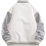 Бейсбольная куртка унисекс Doraemon, черная (с отворотами) - фото 7