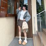 Hello Kitty x закрытые тапочки women's Sanrio, хаки - фото 7