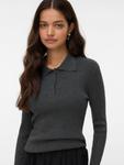 Свитер VERO MODA VMSILJERIB, Anthracite - фото 2