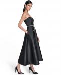 Женское вечернее платье без бретелей Eliza J, Black - фото 3