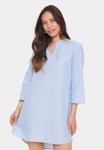 Платье Saint Tropez SIGRIDSZ, Soft Chambray Shimmer Stripe/Blue - фото
