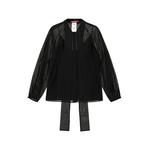 Футболка женская черная MaxMara Studio - фото 3