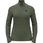 Пуловер среднего слоя 1/2 молнии Odlo, черный - фото