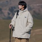 Пуховик Unisex WARRIOR, Абрикос+Абрикос+Свитшот с круглым вырезом [Три предмета] - фото 9