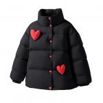 Детская пуховая куртка Disney, Solid Color Black - фото