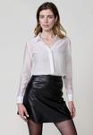 Блуза Koroshi Button-down blouse, Blanco White/White - фото 7