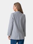 Блейзер TEESHOPPEN Claire, светло-серый - фото 4