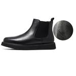 Челси GZZ, черные однослойные туфли мужские - фото 11