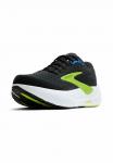 Кроссовки Brooks GHOST MAX 3, Black/Navy/Acid Lime/Metallic Black - фото 2
