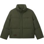 Пуховик мужской зеленый Levis - фото