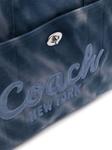 Coach сумка-тоут Cargo 40 с принтом тай-дай, синий - фото 4