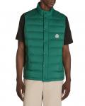 Жилет Барт Moncler, зеленый - фото