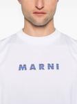 Marni футболка с логотипом, белый - фото 4