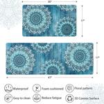 Коврики кухонные для пола Hhhday, бирюзовый - фото 2