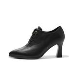 Туфли женские на высоком каблуке Zhr, черный - фото 6