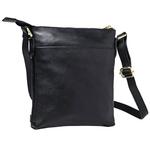 Кожаная мини-сумка через плечо Champs Gala Collection, черный - фото 2