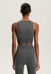 Топ OYSHO SEAMLESS, Dark Grey - фото 4